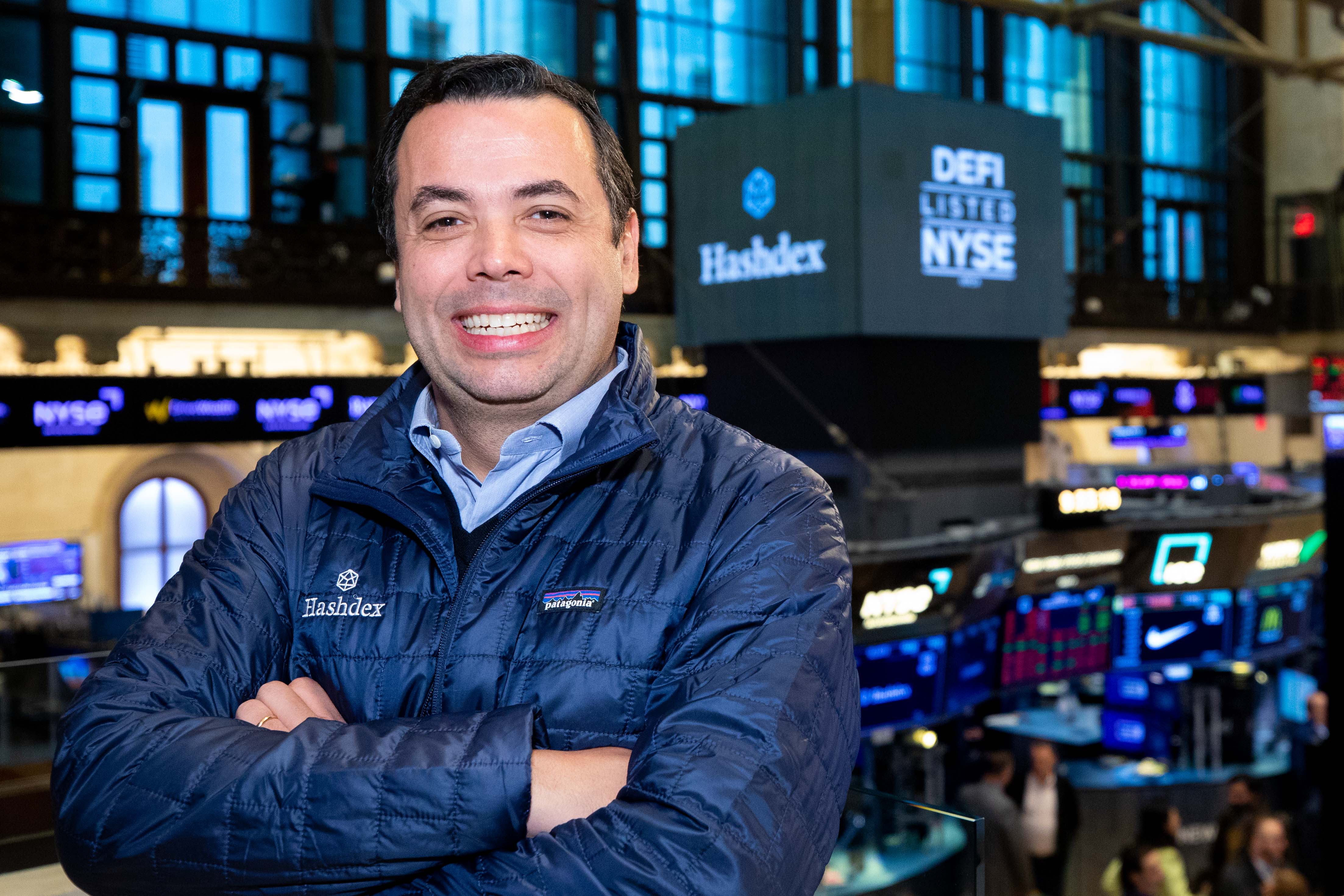 Marcelo Sampaio, CEO da Hashdex (Foto: NYSE)