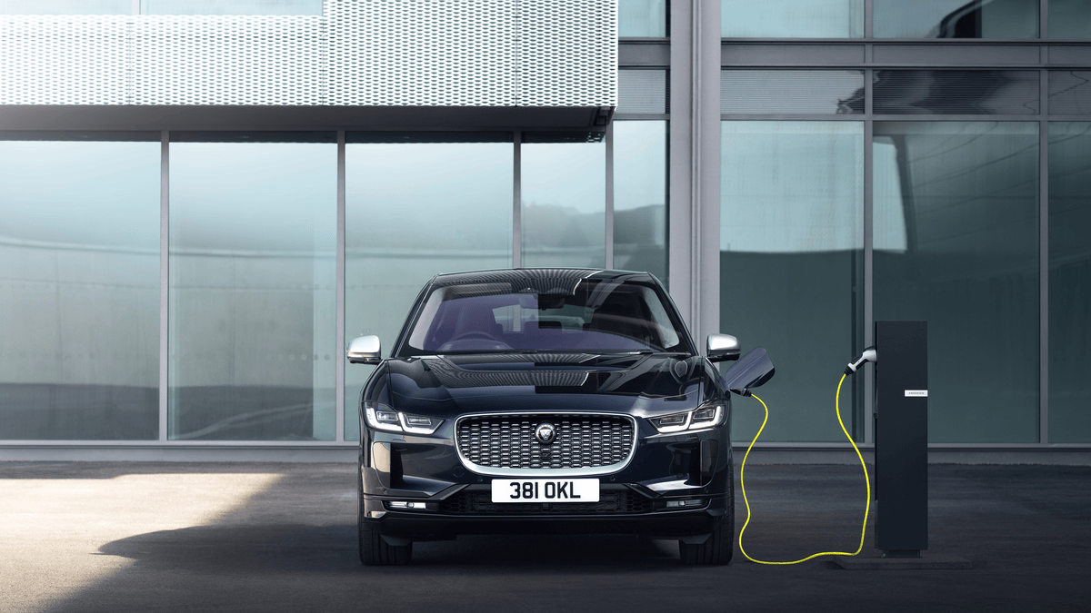 Jaguar I-Pace é um dos modelos elétricos da marca britânica. Foto: Divulgação