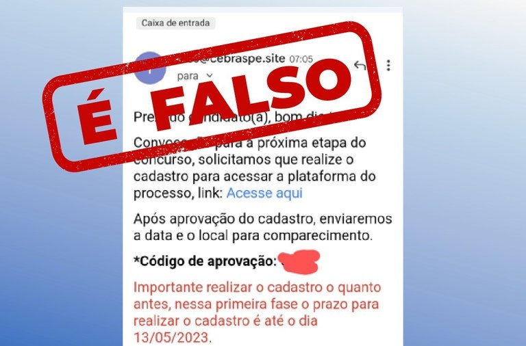 INSS alerta para golpe de convocados do concurso por e-mail (Imagem: INSS/Divulgação)