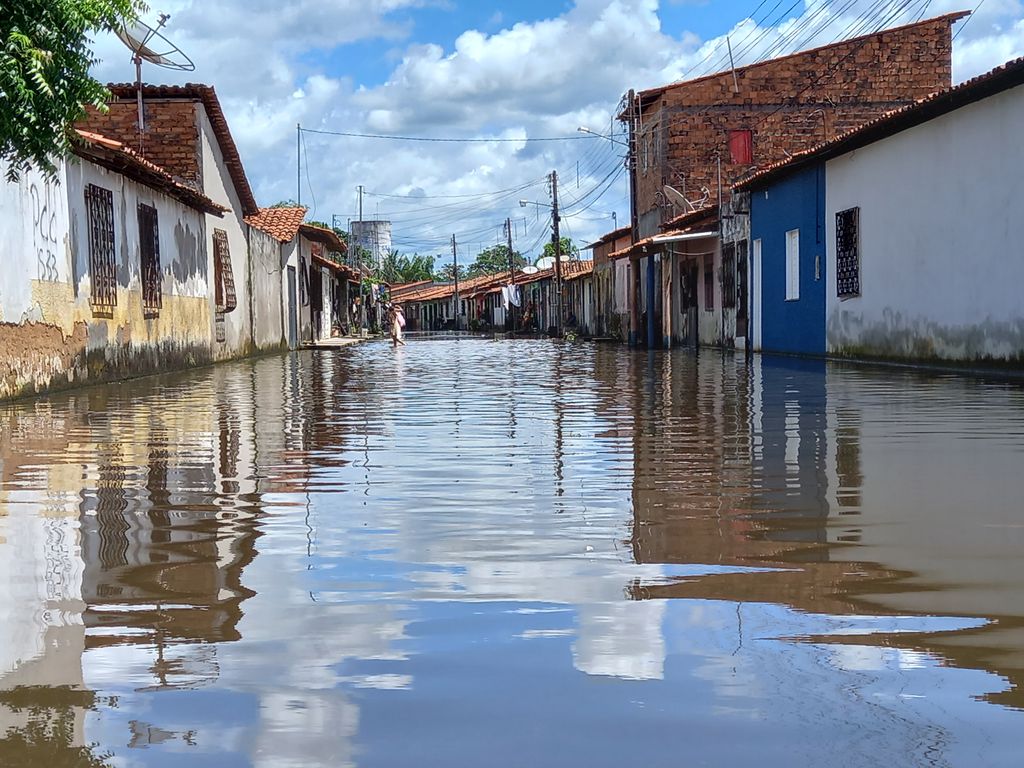 Bacabal (MA), 09.04.2023 - Fortes chuvas castigaram mais de 60 cidades no Maranhão. Foto: Gabriel Correa/Agência Brasil