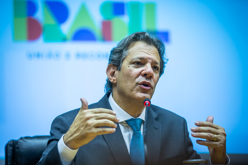 Haddad concede entrevista coletiva à imprensa sobre o programa Desenrola ( Diogo Zacarias)