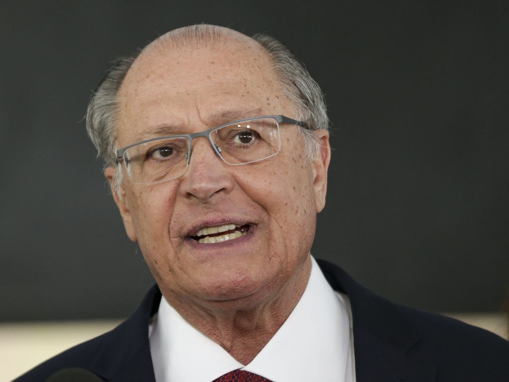 Brasília (DF), 06/07/2023 - O vice-presidente da República, Geraldo Alckmin, durante entrevista coletiva após reunião do Conselho Nacional de Desenvolvimento Industrial. Foto: Marcelo Camargo/Agência Brasil