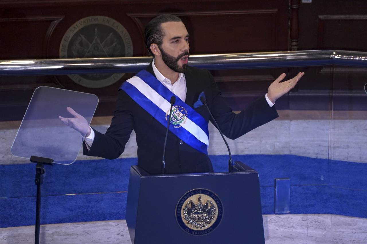 Nayib Bukele, presidente de El Salvador (Bloomberg)