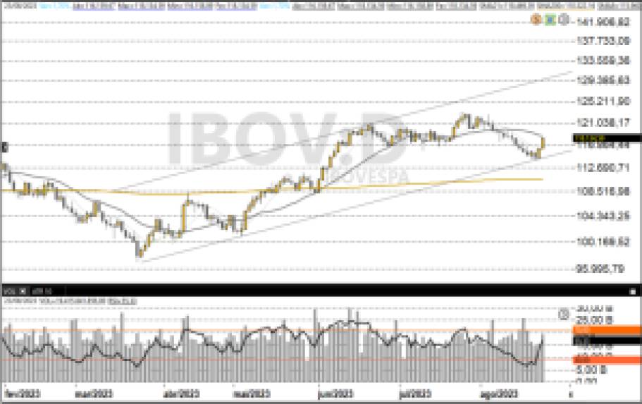 Ibovespa 24/08/23
