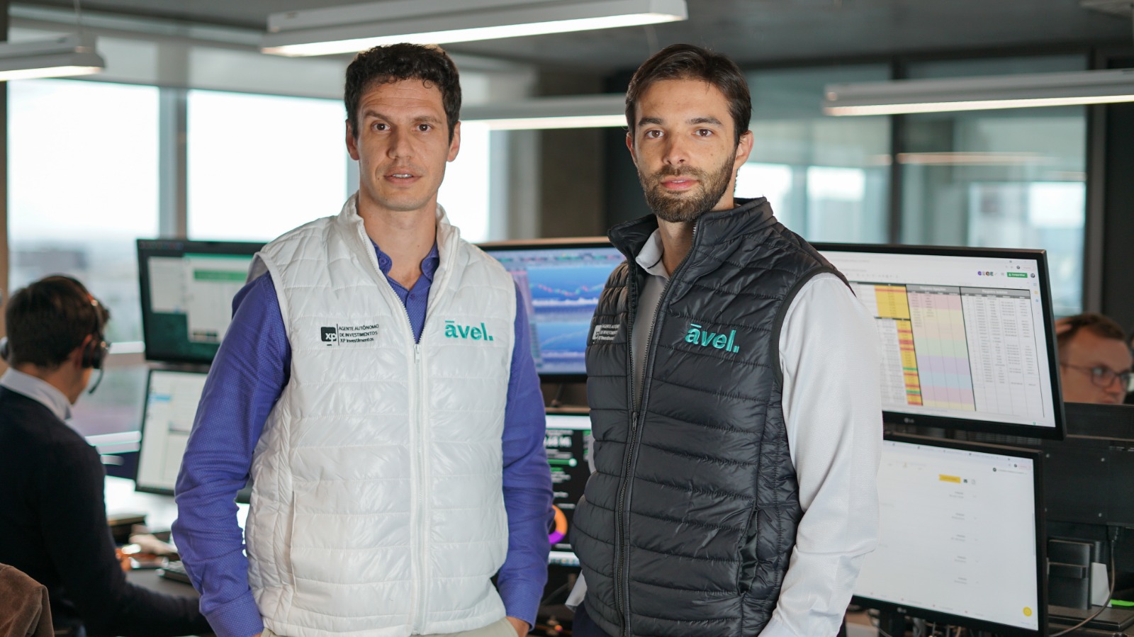 Marcelo Heimerdinger e Fernando Pisa, co-CEO e CEO da Ável Investimentos (Divulgação)