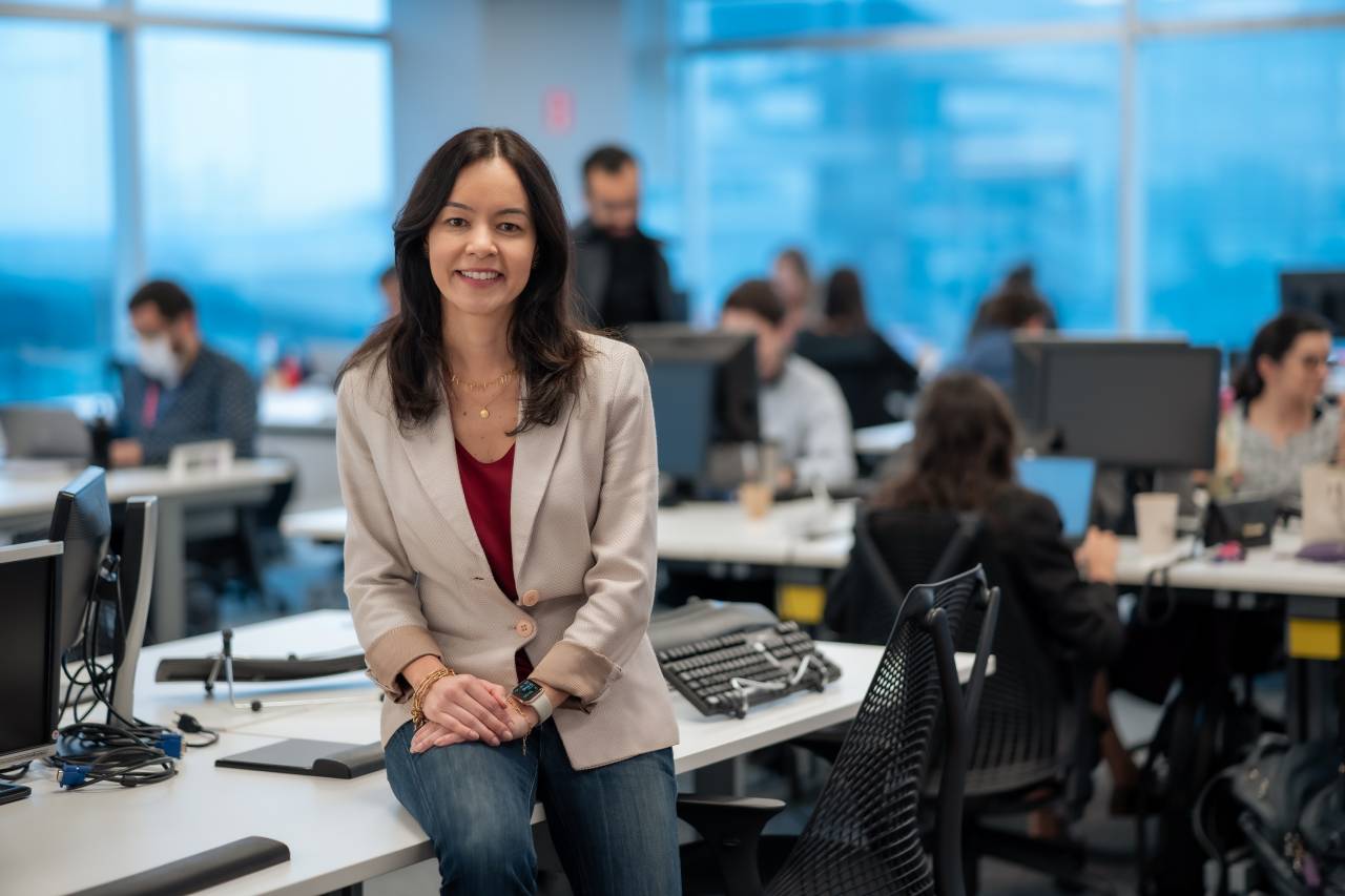 Diretora de serviços de crédito da Serasa, Marcia  Usami esteve à frente das negociações da compra da fintech Mova.