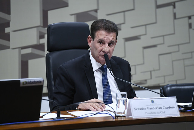 Senador Vanderlan Cardoso, presidente da CAE. Foto: Agência Senado