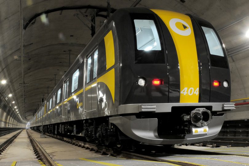 Trem da ViaQuatro, empresa da CCR que administra a Linha-4 do Metrô de São Paulo (Divulgação)