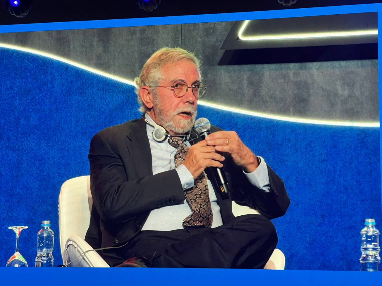 Paul Krugman, participa da Fides 2023. Foto: Divulgação