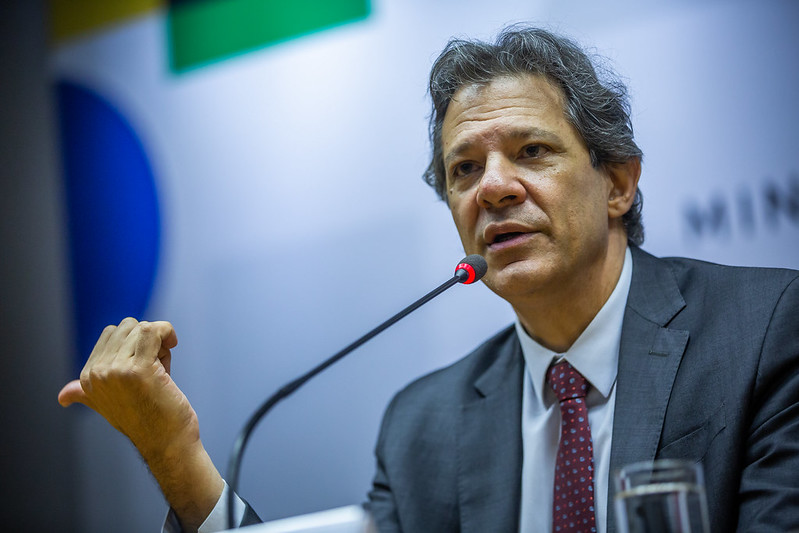 Fernando Haddad, ministro da Fazenda (Diogo Zacarias/Ministério da Fazenda)