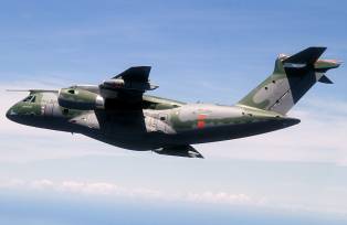 Avião de transporte militar da Embraer (Divulgação)