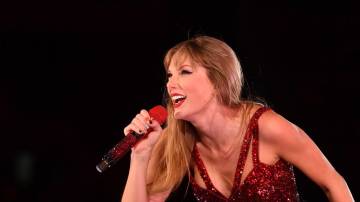 Taylor Swift durante show da Eras Tour em Buenos Aires, Argentina (Marcelo Endelli/TAS23/Getty Images for TAS Rights Management)