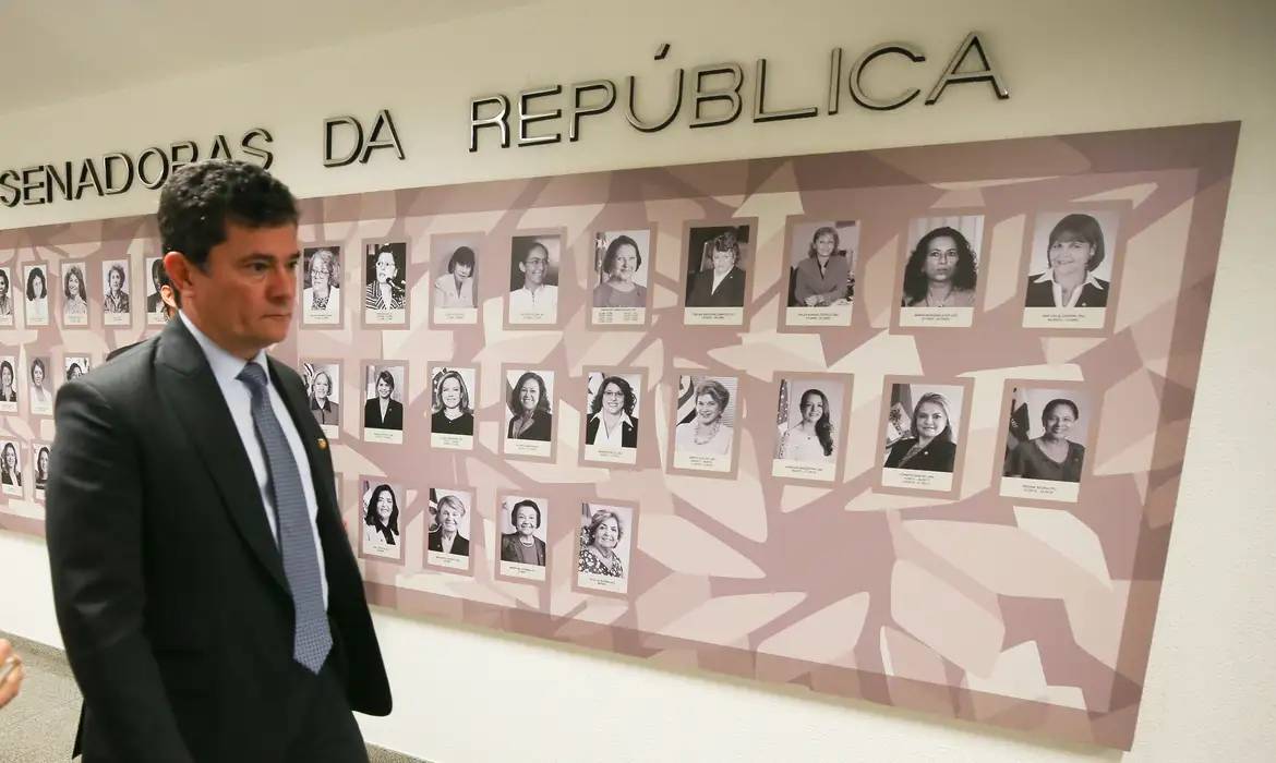 O senador Sergio Moro, do União Brasil (Foto: Lula Marques/Agência Brasil)