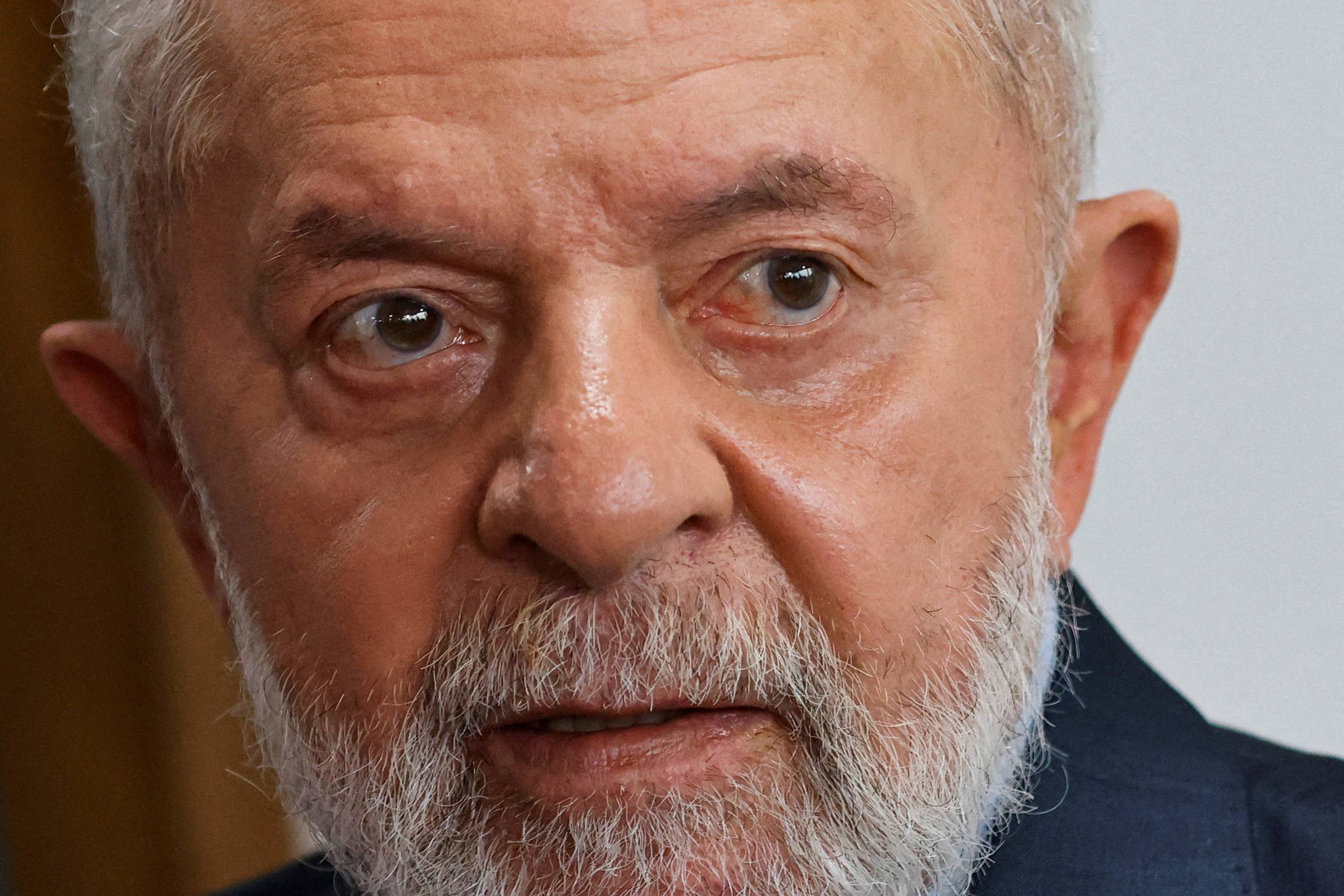 O presidente Luiz Inácio Lula da Silva (PT) em Brasília, em 21/02/2024
(Foto: Adriano Machado/Reuters)