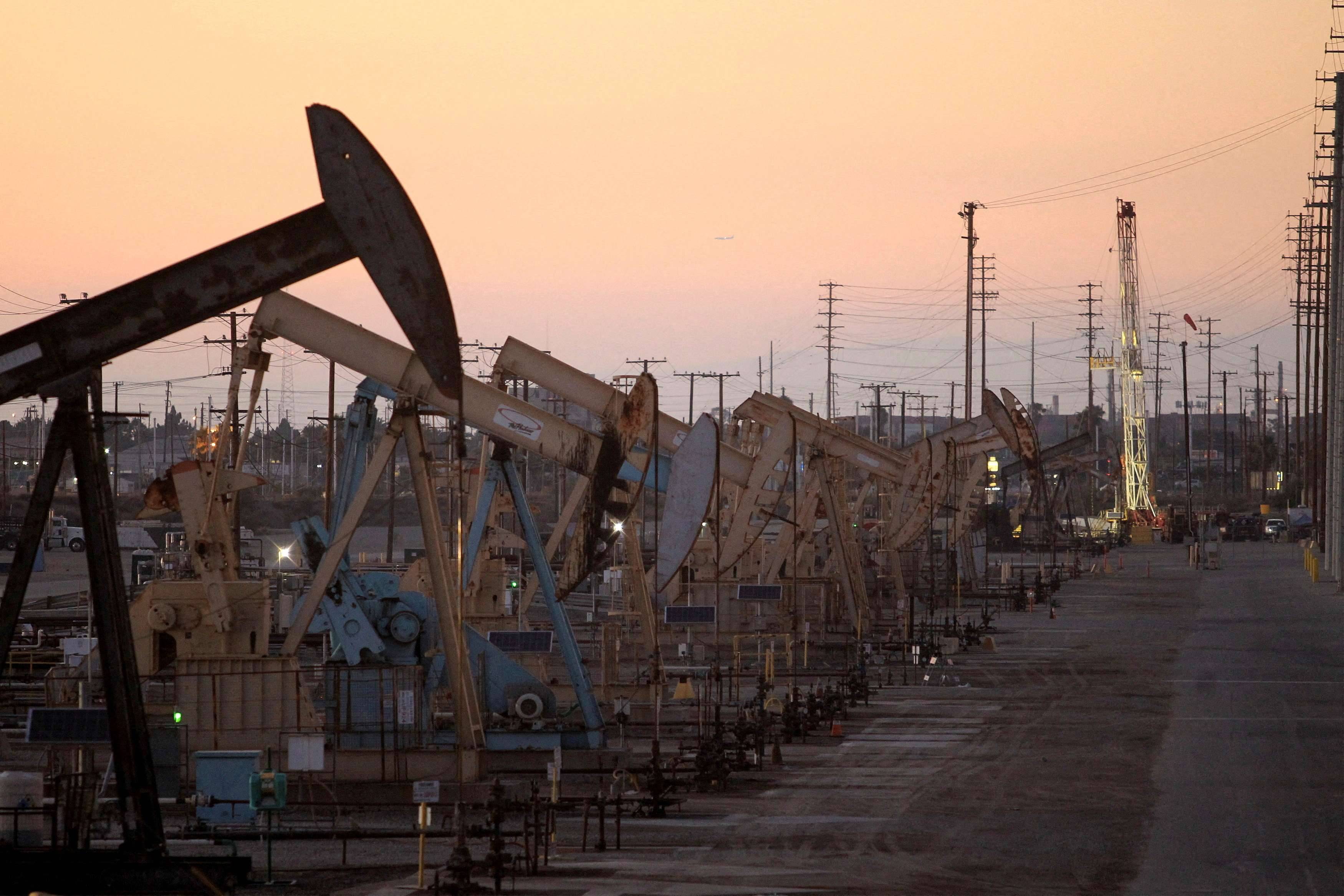 Produção de petróleo na Califórnia (Foto: David McNew/Reuters)
