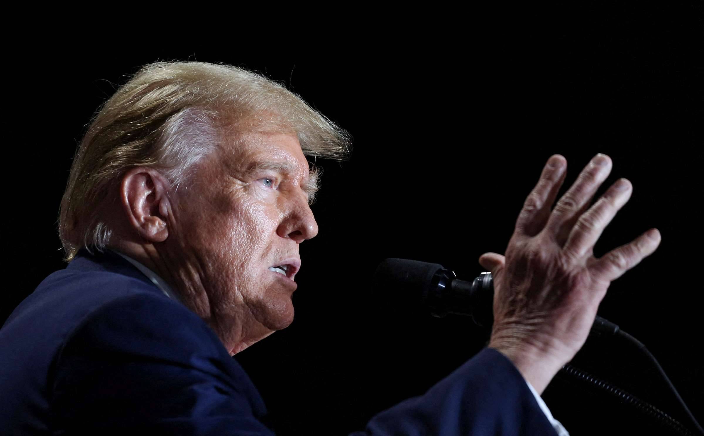 O ex-presidente dos EUA Donald Trump -  02/03/2024 (Reuters/Jay Paul)