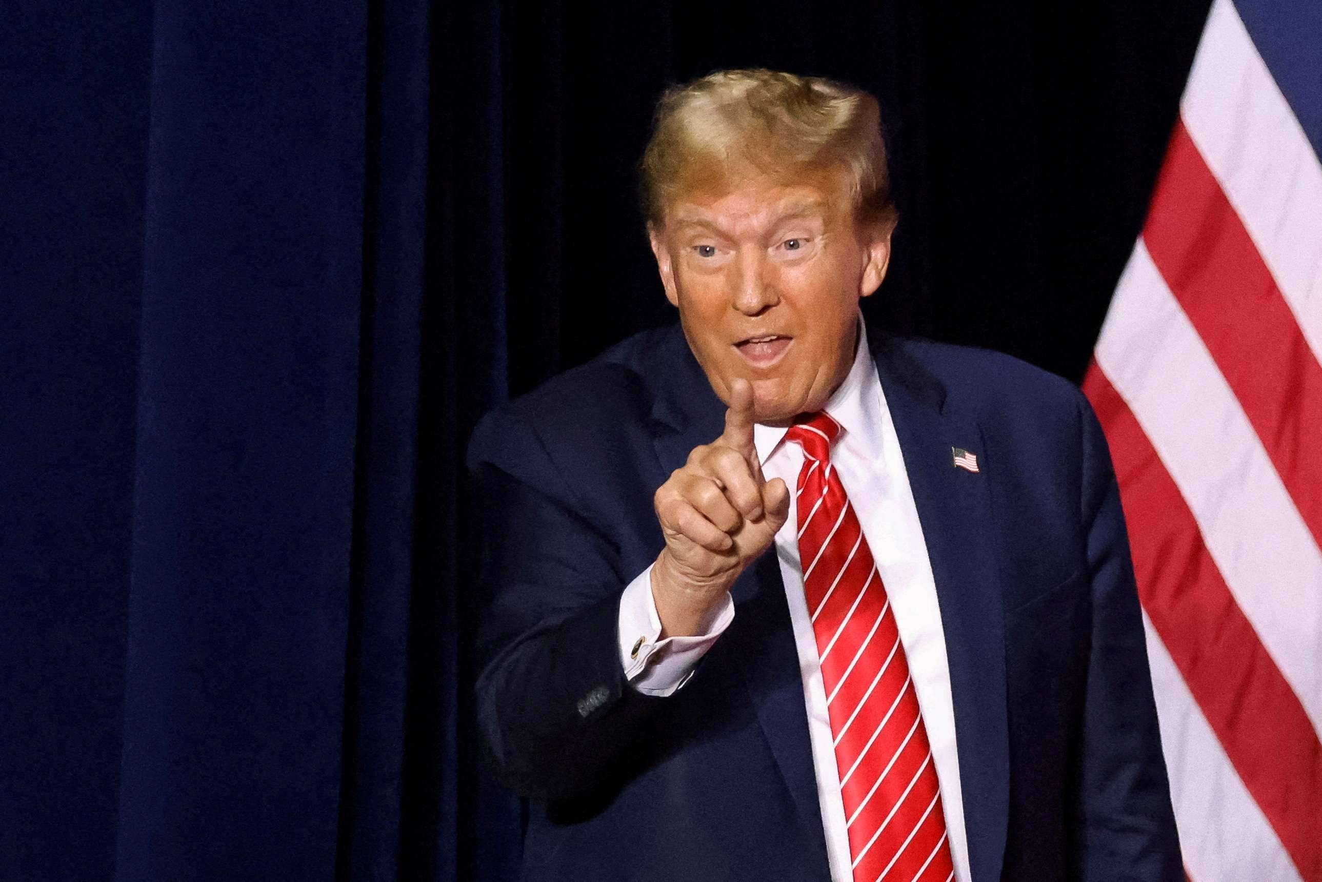 O ex-presidente dos EUA Donald Trump - 09/03/2024 (Reuters/Alyssa Pointer)
