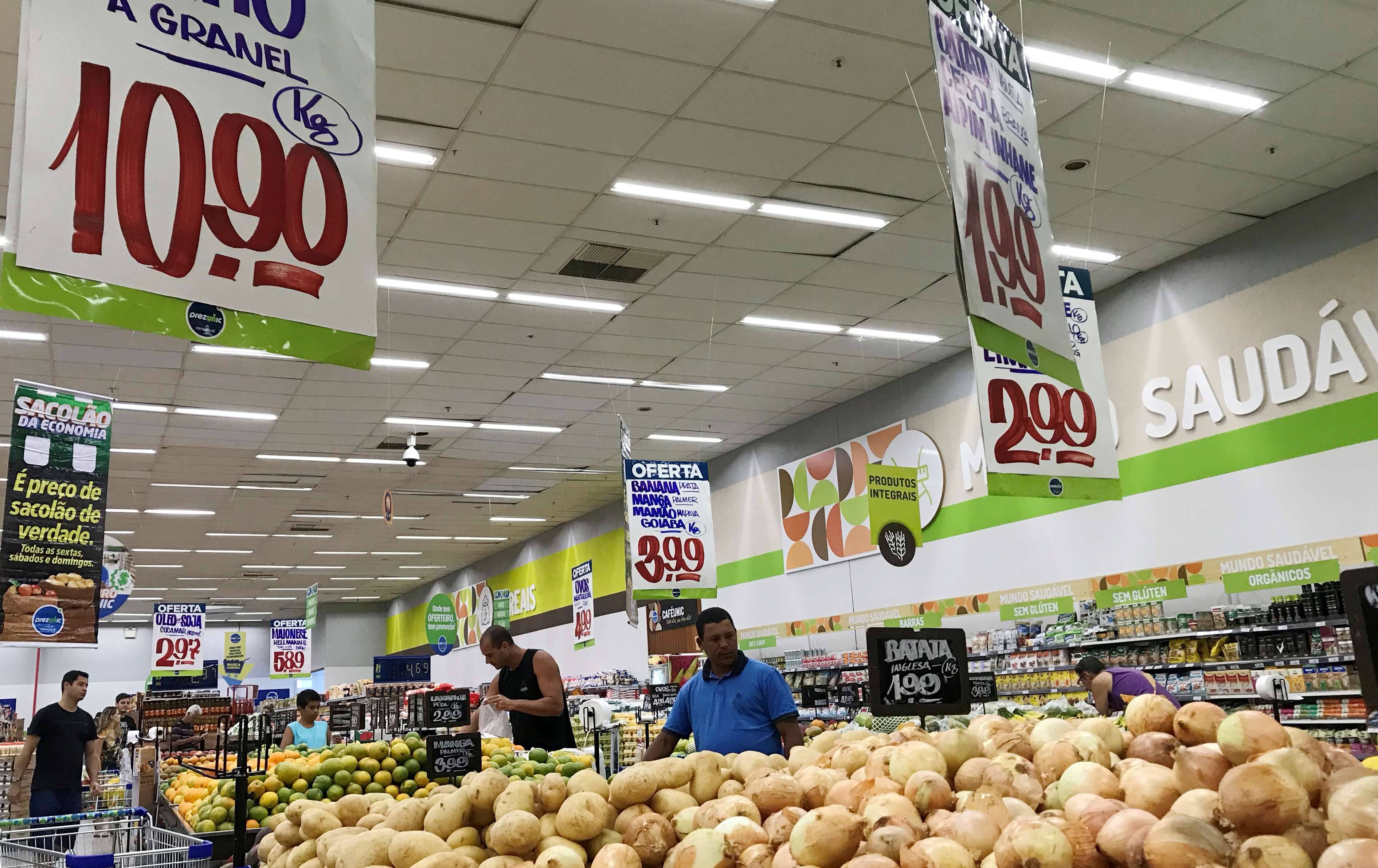 Supermercado no Rio de Janeiro 28/07/2018. REUTERS/Sergio Moraes
