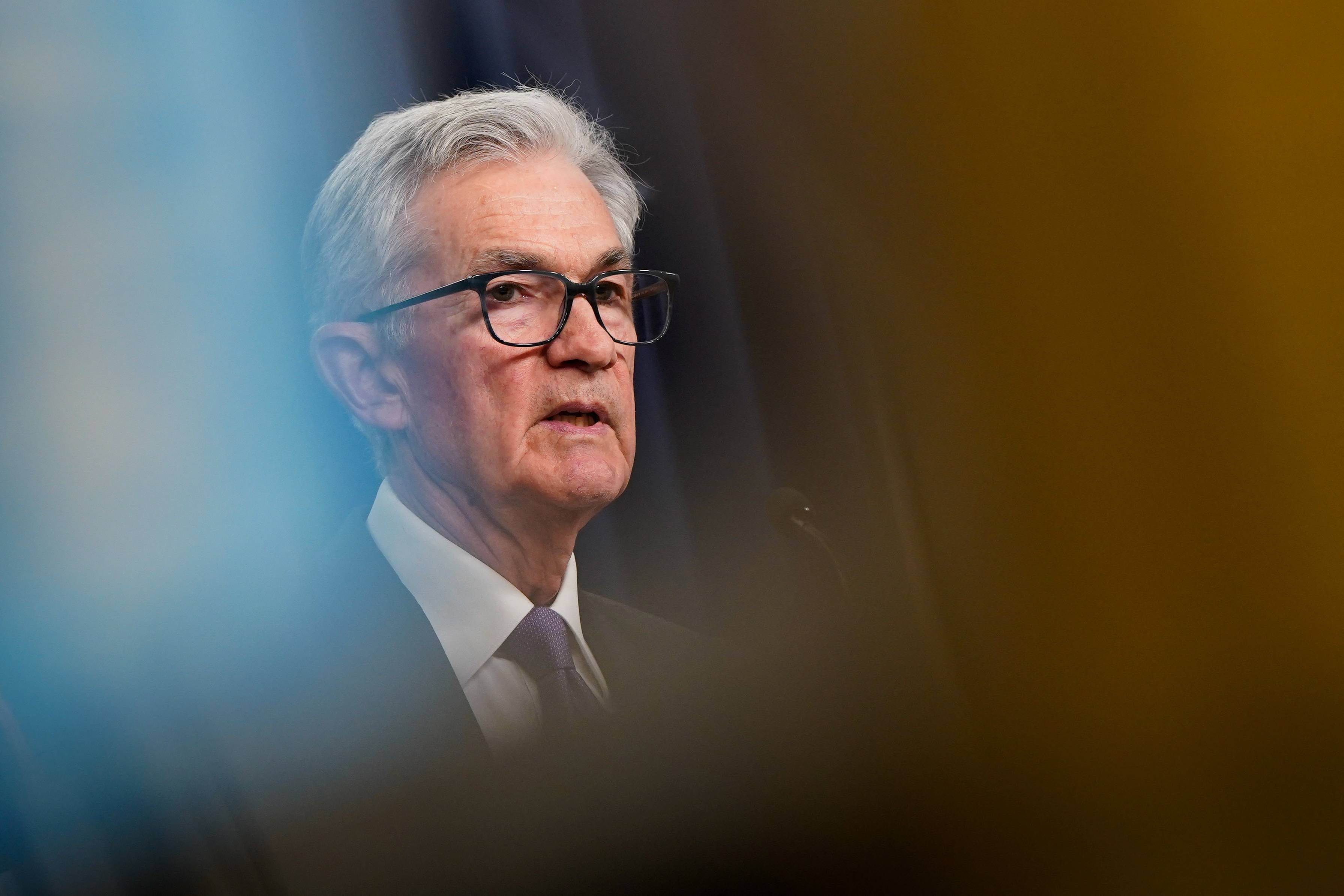 O presidente do Fed, Jerome Powell - 
20/03/2024
(Reuters/Elizabeth Frantz)