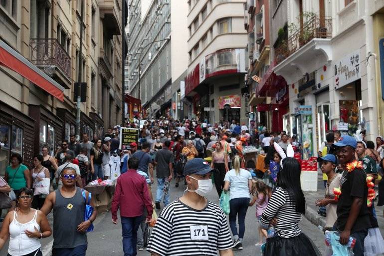 Centro de São Paulo (Foto: Amanda Perobelli/Reuters)