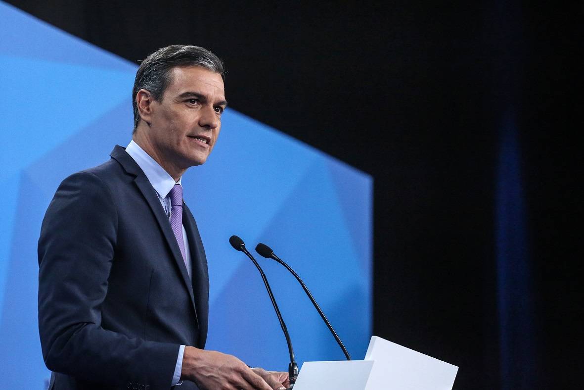 Pedro Sanchez, primeiro-ministro da Espanha (Bloomberg)