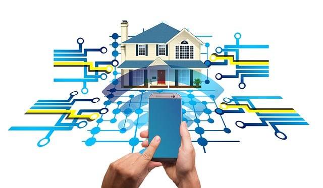 Ilustração de casa automatizada (Pixabay) 