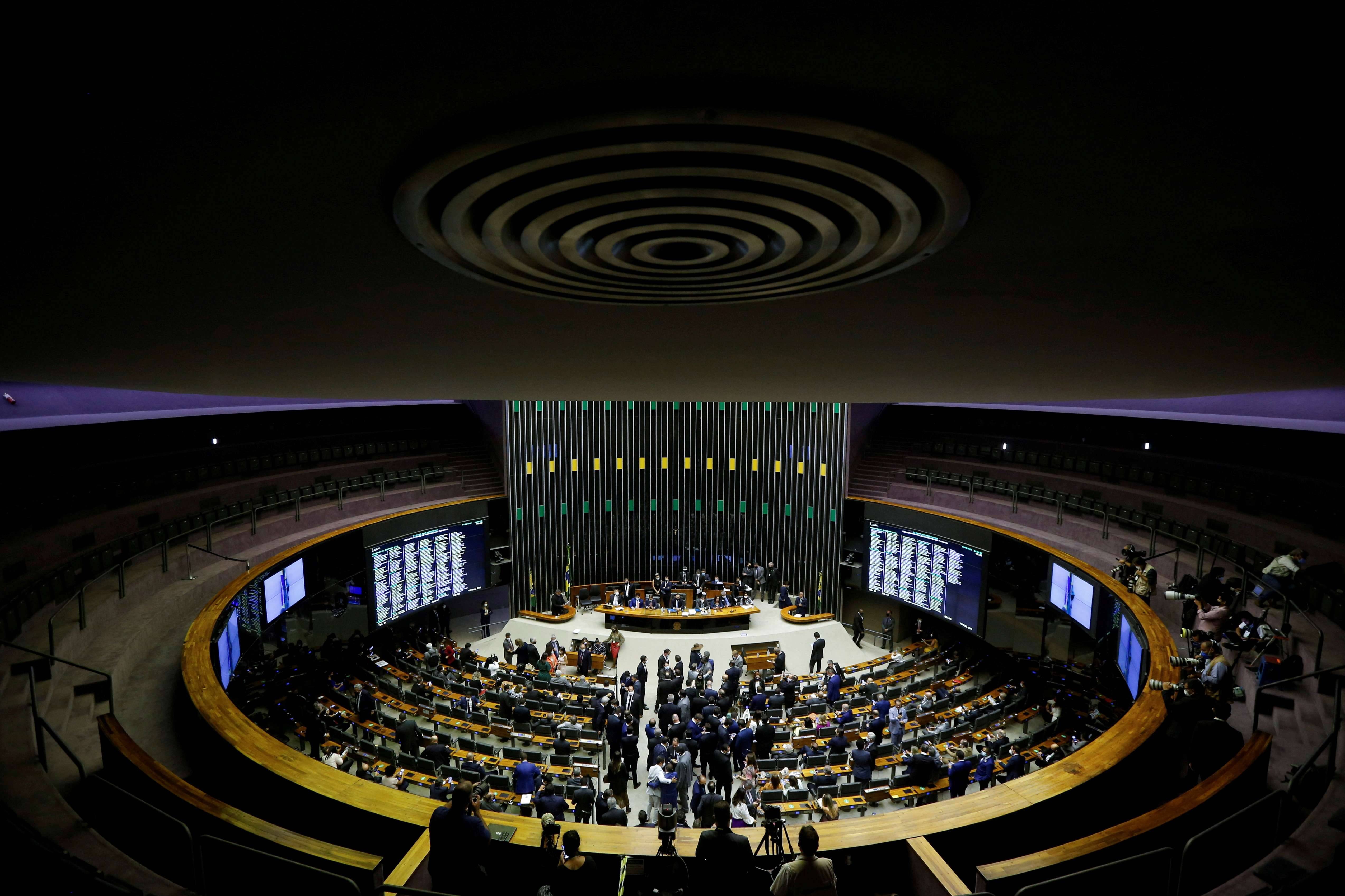 Plenário da Câmara dos Deputados em Brasília 01/02/2021 REUTERS/Adriano Machado