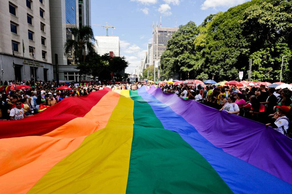 Parada do Orgulho LGBTQIA+ de SP em 2023 (Foto: Jose Cordeiro/SPTuris)