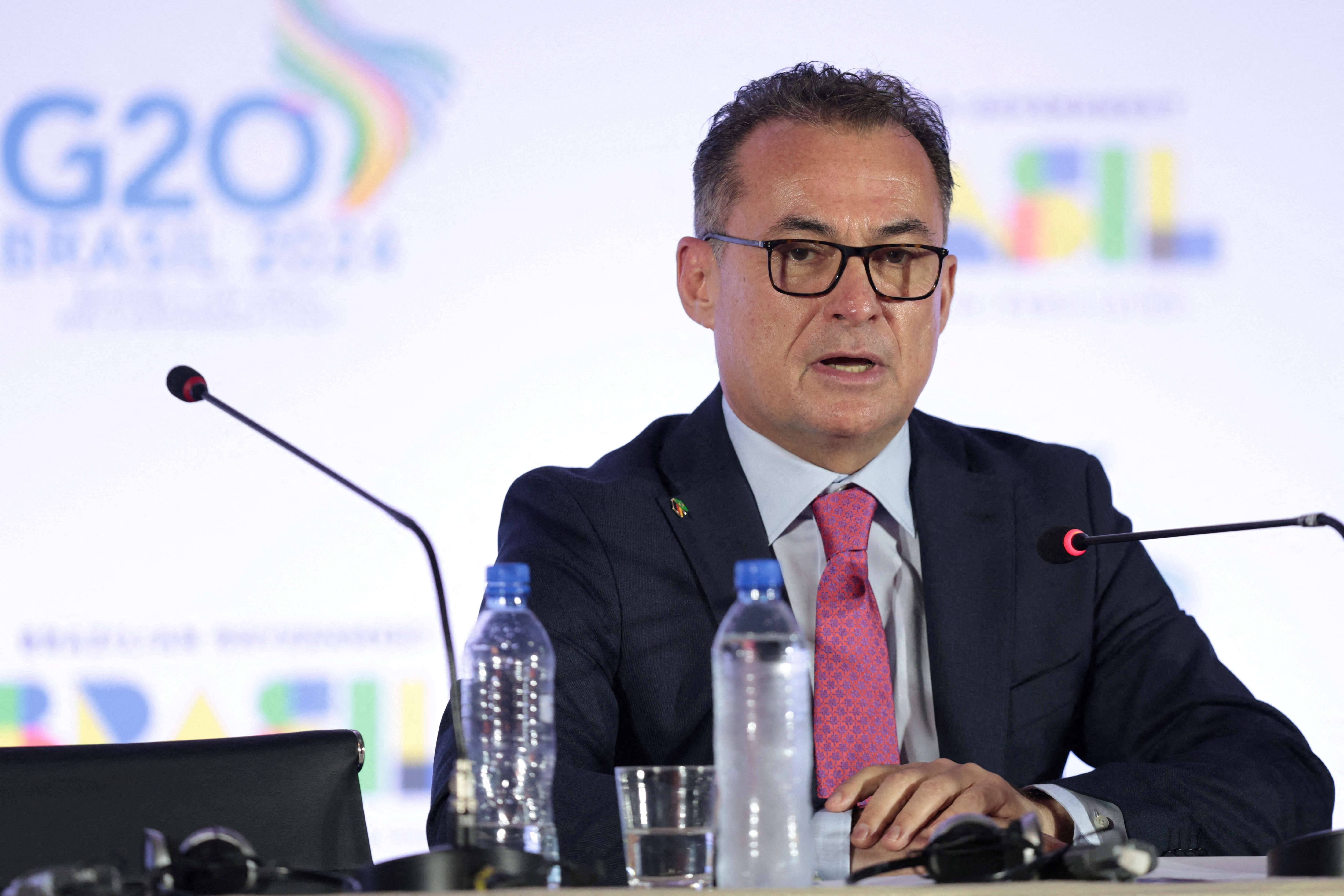O presidente do BC da Alemanha, Joachim Nagel (Foto: Carla Carniel/Reuters)
