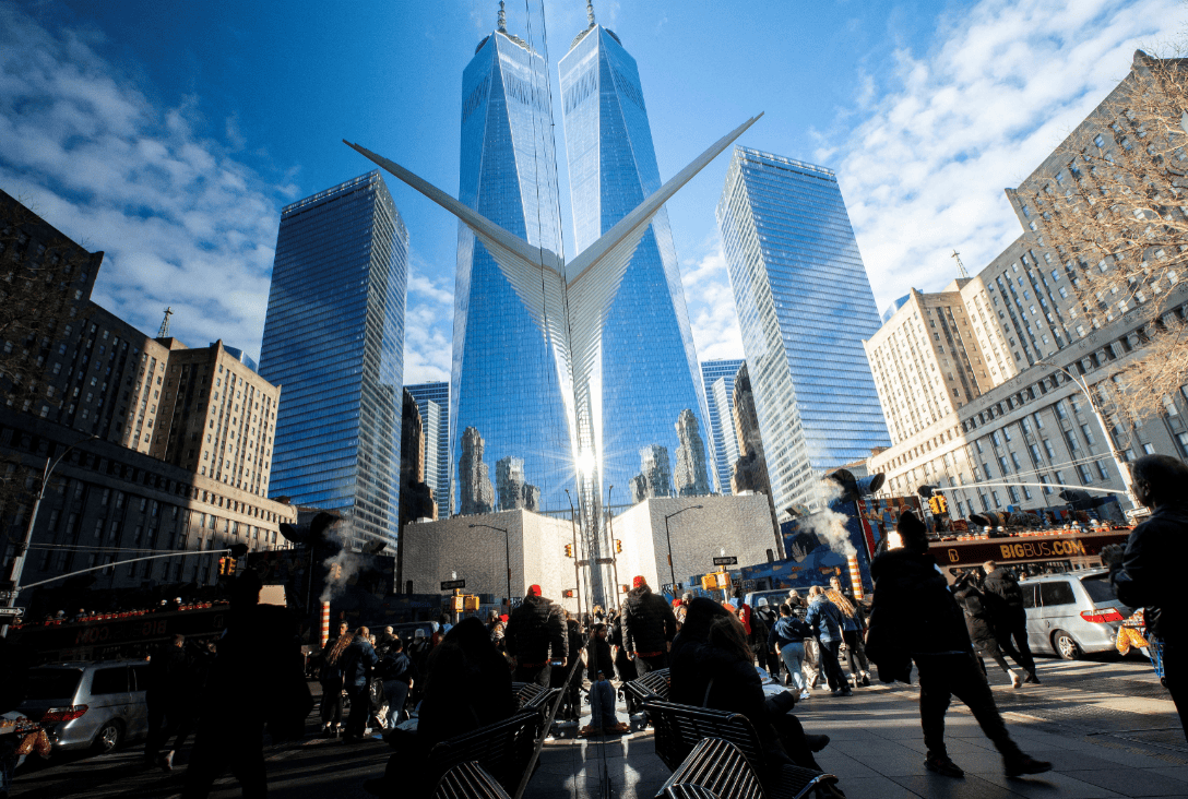 Região perto da bolsa de Nova York (REUTERS/Eduardo Munoz/File Photo)


