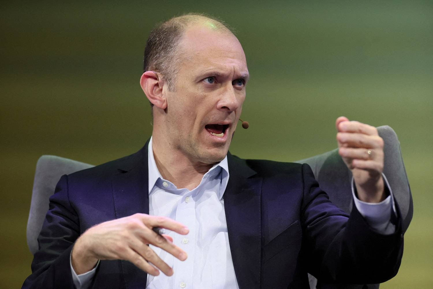 O presidente do Fed de Chicado, Austan Goolsbee (Foto: REUTERS/Brendan McDermid)