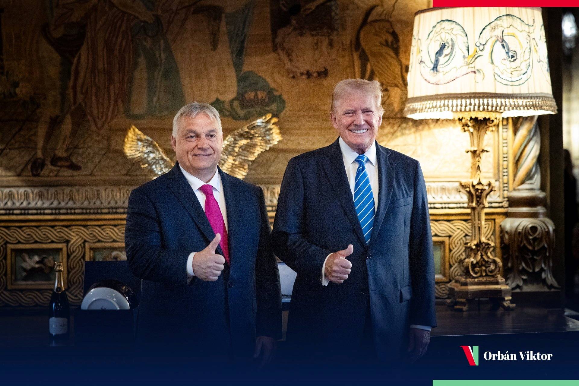 Orbán se reúne com Trump na Flórida, em foto obtida de rede social
11/07/2024
Viktor Orbán via X/via REUTERS