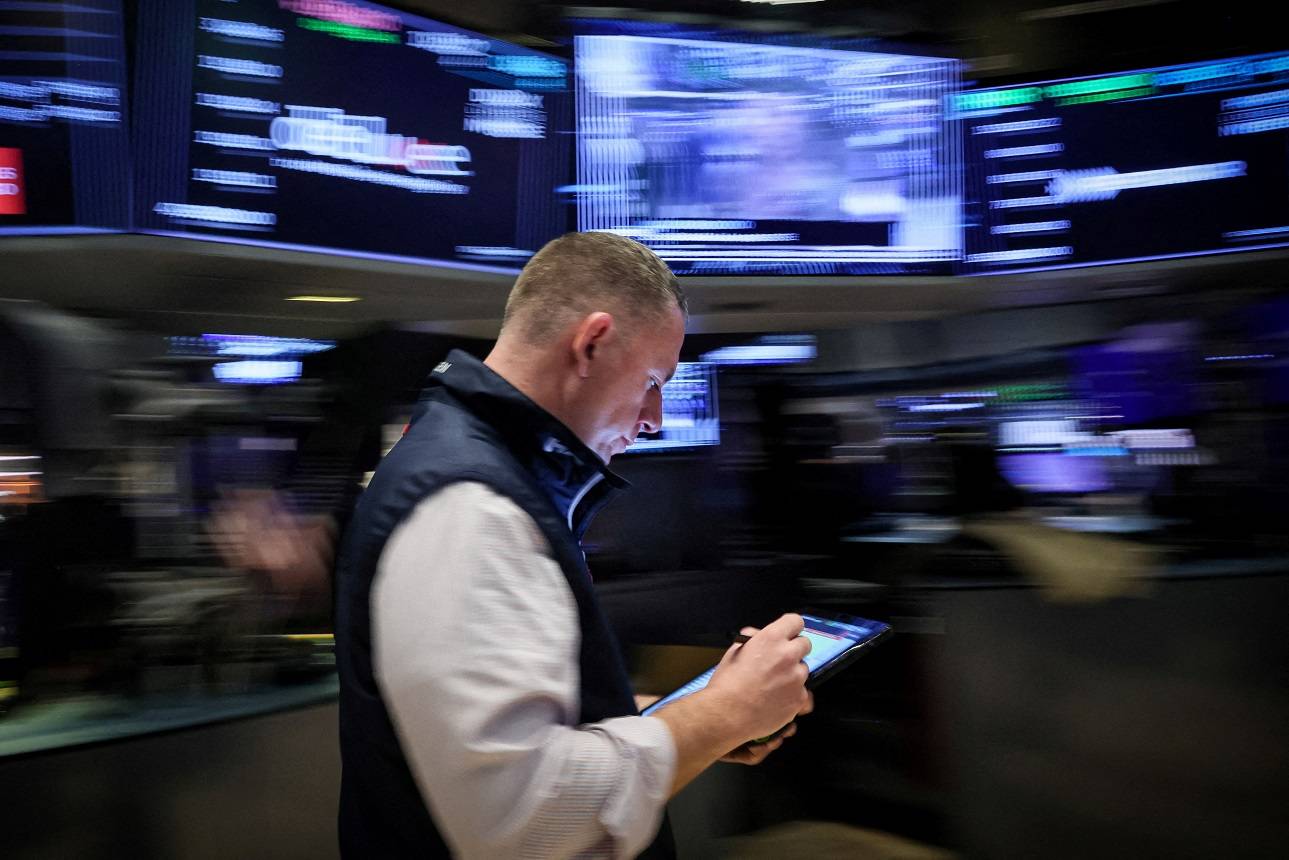 Trader opera na Bolsa de Valores de Nova York
07/03/2024
REUTERS/Brendan McDermid