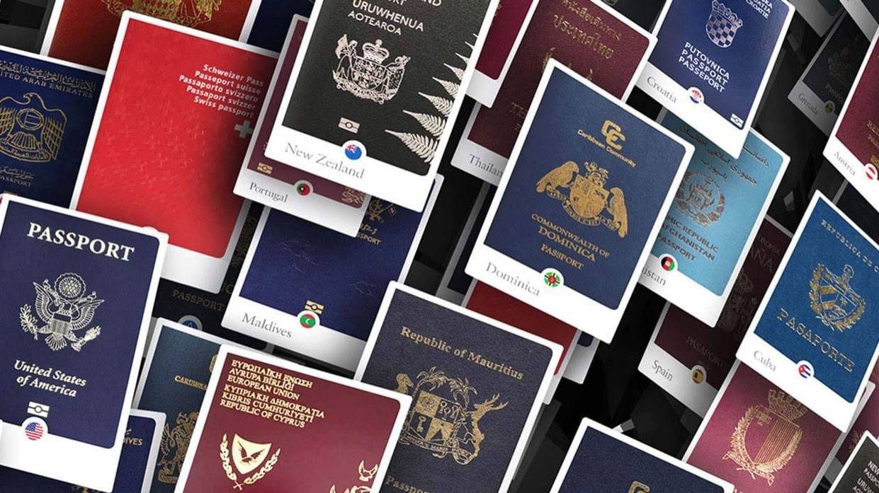 Passaportes (Foto: Reprodução/ Henley & Partners)