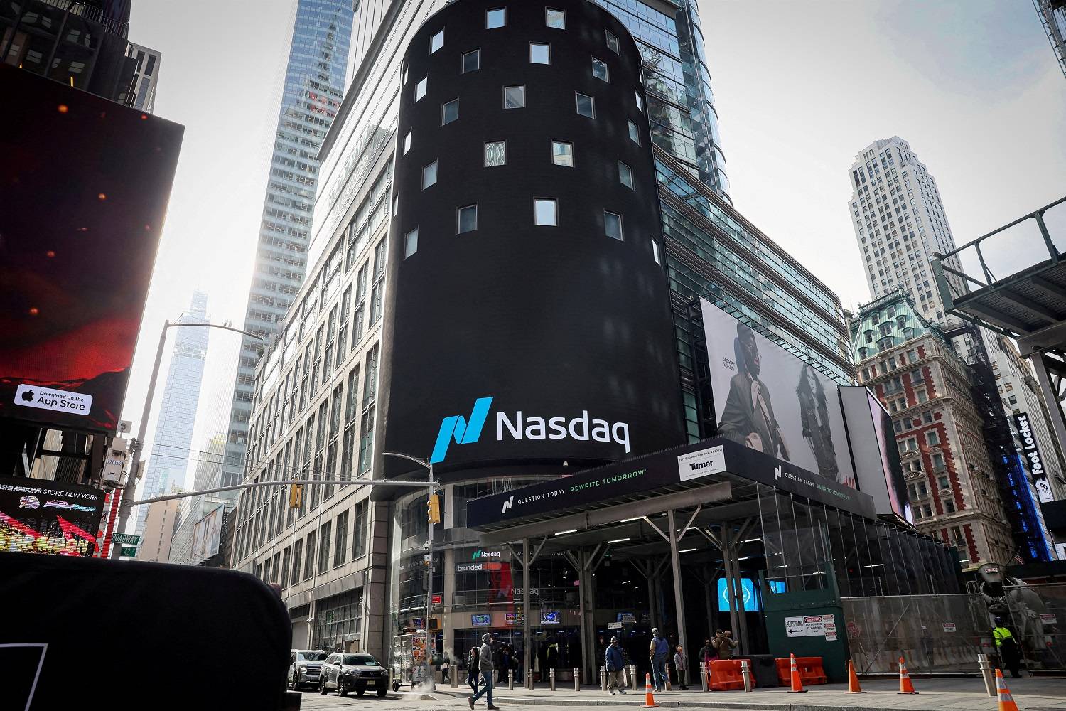 Nasdaq, em Nova York
26/03/2024. REUTERS/Brendan McDermid/File Photo