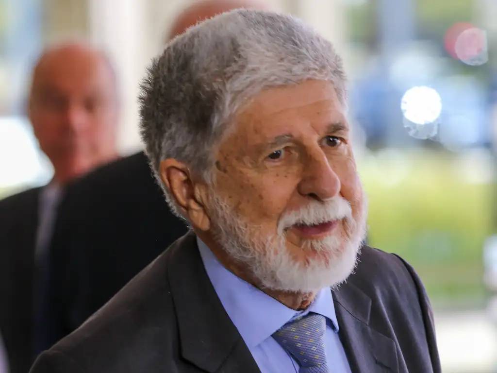 O assessor especial da presidência, Celso Amorim, 26/06/2023. (Foto: Fábio Rodrigues-Pozzebom/ Agência Brasil)