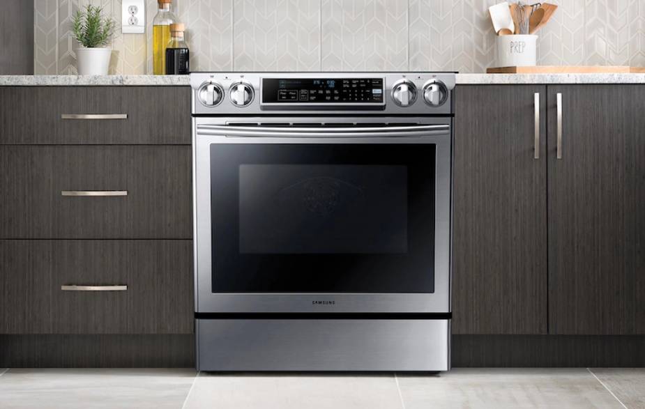 Fogão da Samsung modelo NE58F9500SS/AA 
(Divulgação)