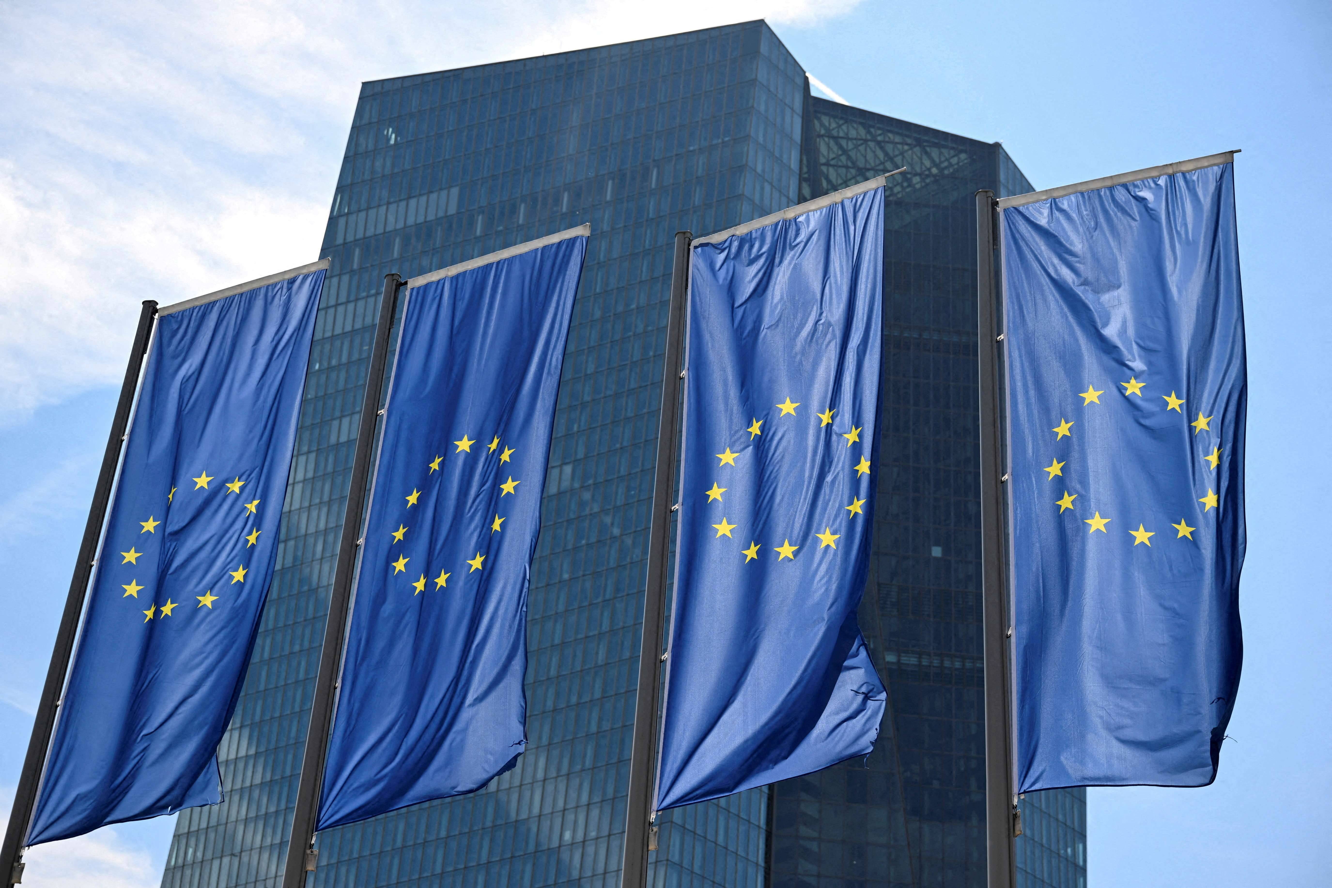 Sede do Banco Central Europeu em Frankfurt - 18/07/2024 (Foto: Jana Rodenbusch/Reuters)