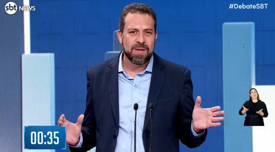 Guilhemre Boulos, candidato do PSOL à prefeitura de São Paulo (Foto: Reprodução/YouTube)