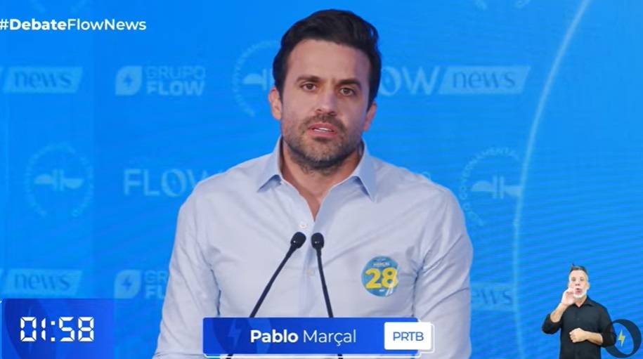 Pablo Marçal, candidato do PRTB à prefeitura de São Paulo (Foto: Reprodução/YouTube)
