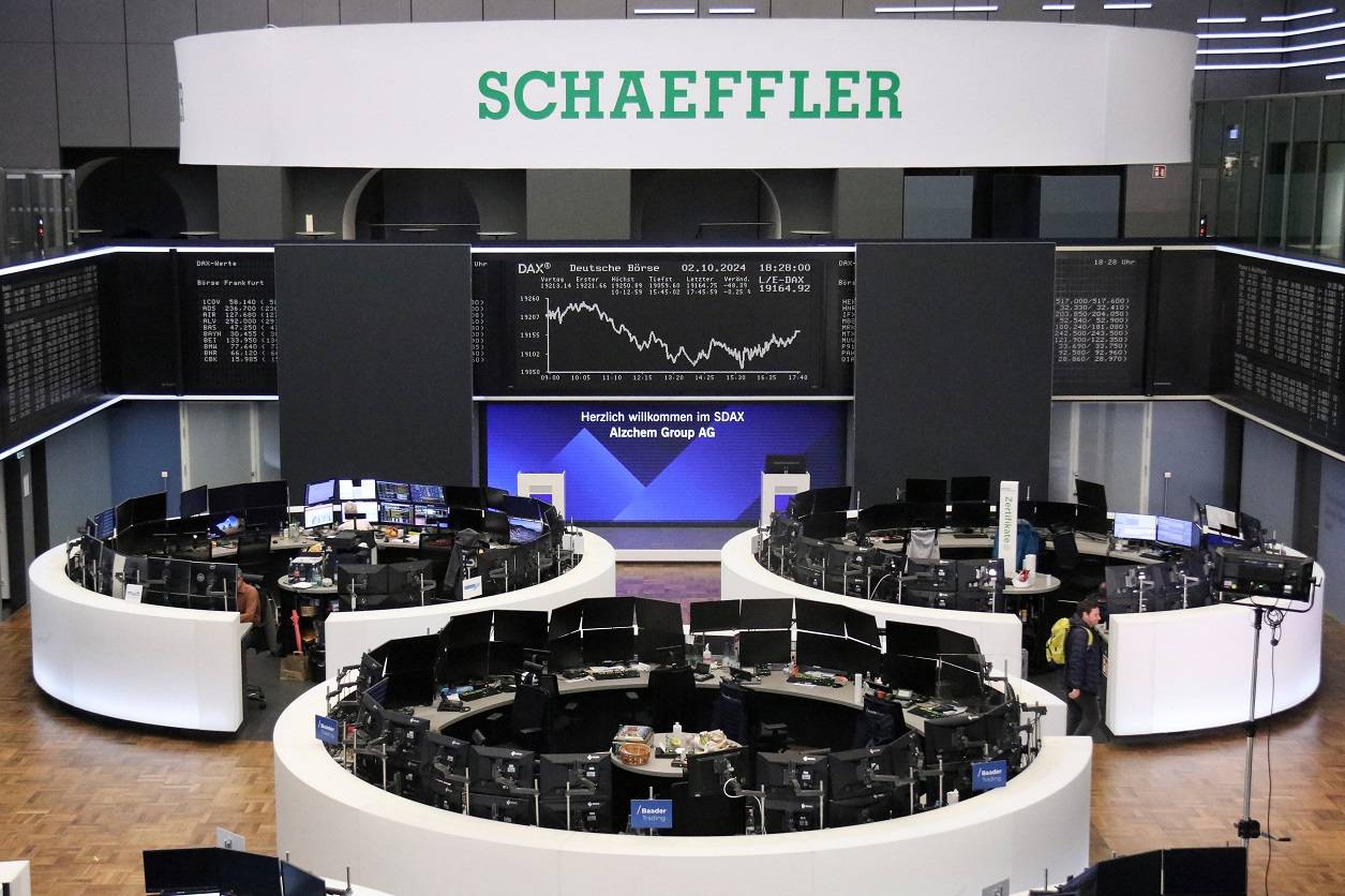 Bolsa de Frankfurt
02/10/2024
REUTERS/Equipe