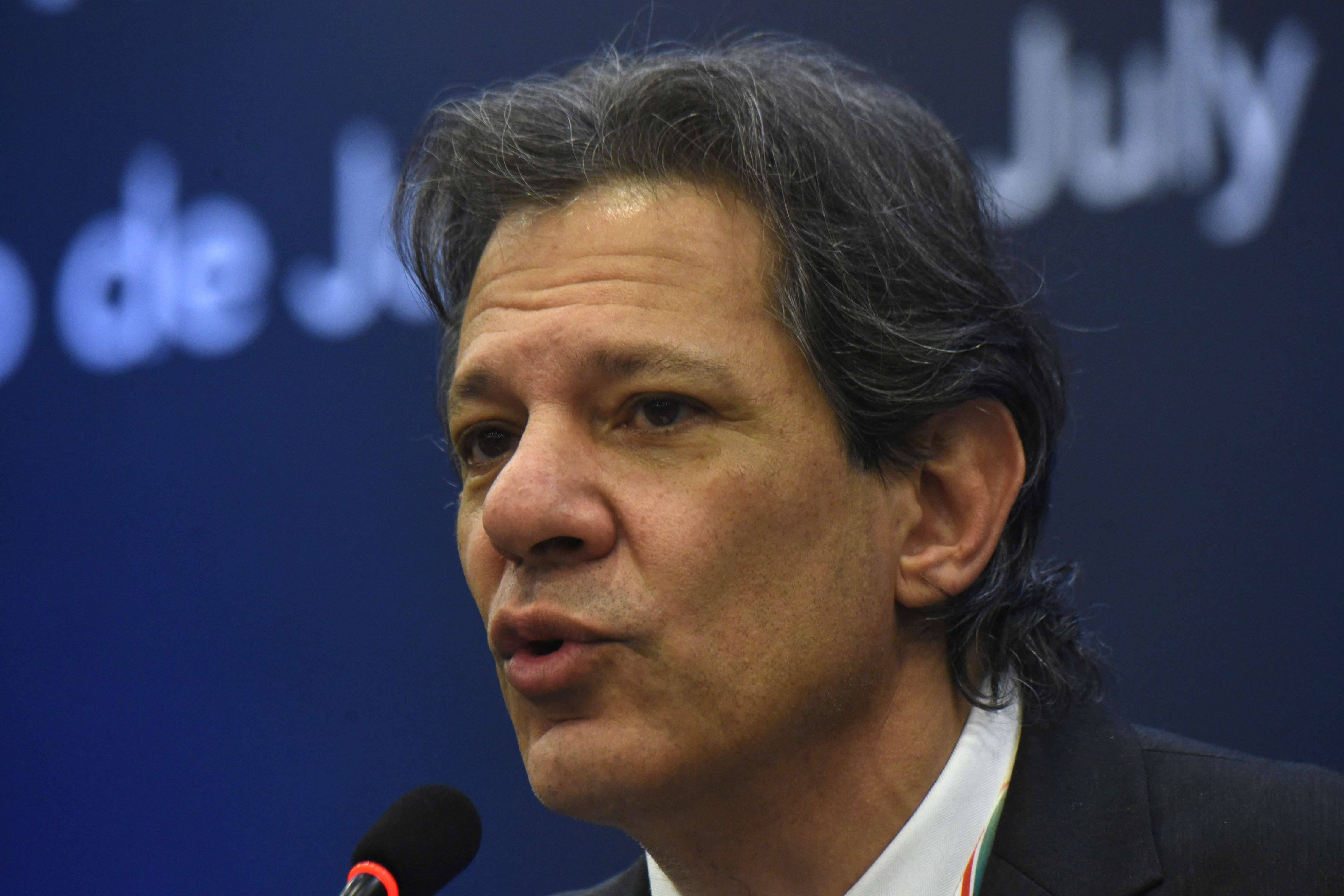 O ministro da Fazenda, Fernando Haddad -(Foto: Tita Barros/Reuters)