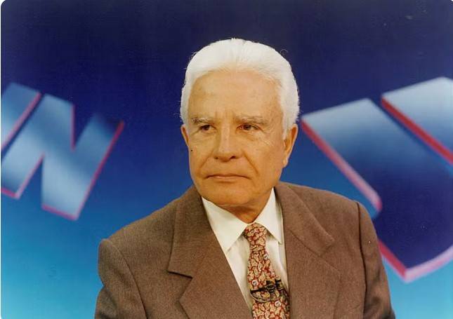 Cid Moreira foi um dos rostos mais icônicos da televisão brasileira (Foto: Acervo Grupo Globo)