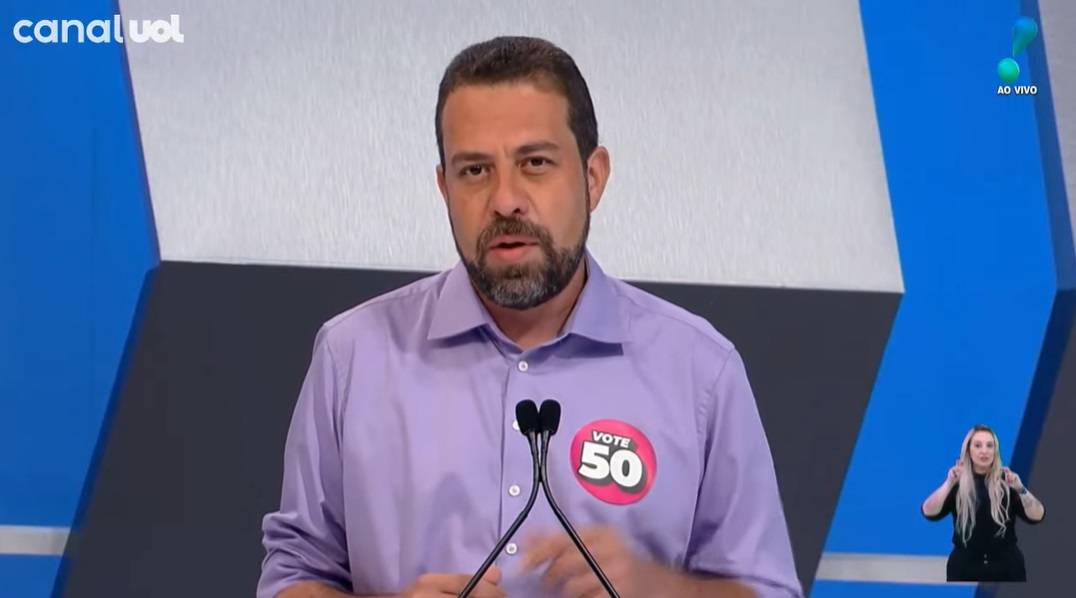 Guilherme Boulos, candidato do PSOL à prefeitura de São Paulo (SP) (Foto: Reprodução/YouTube)