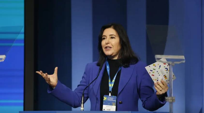 Simone Tebet (MDB), ministra do Planejamento e Orçamento (Foto: Paulo Pinto/Agência Brasil)