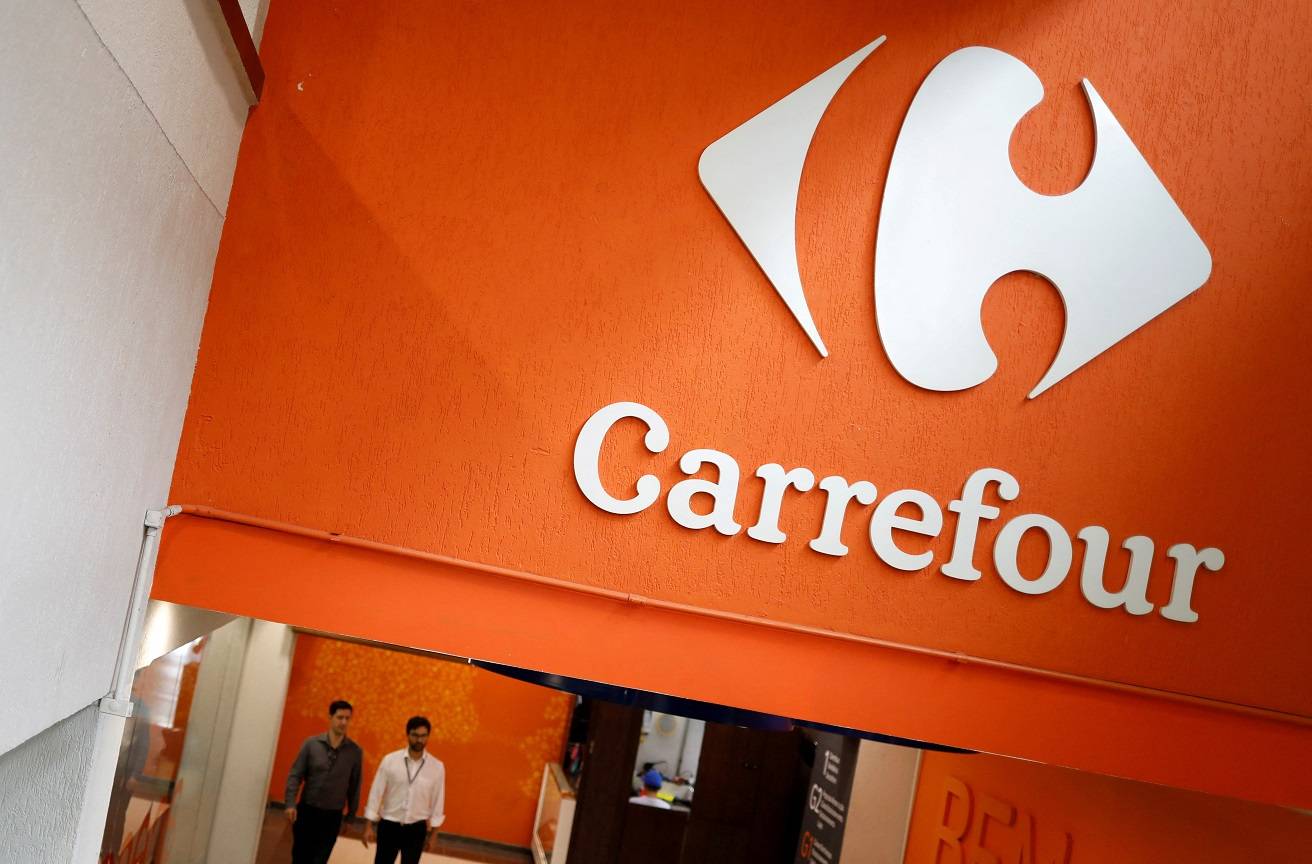 Logo do Carrefour em unidade em São Paulo
09/11/2017
REUTERS/Nacho Doce