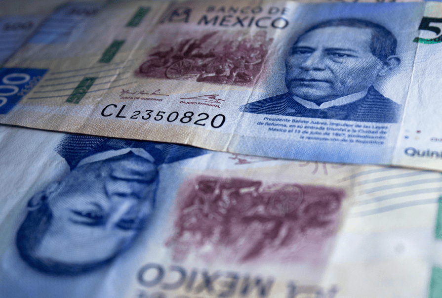 Pesos mexicanos