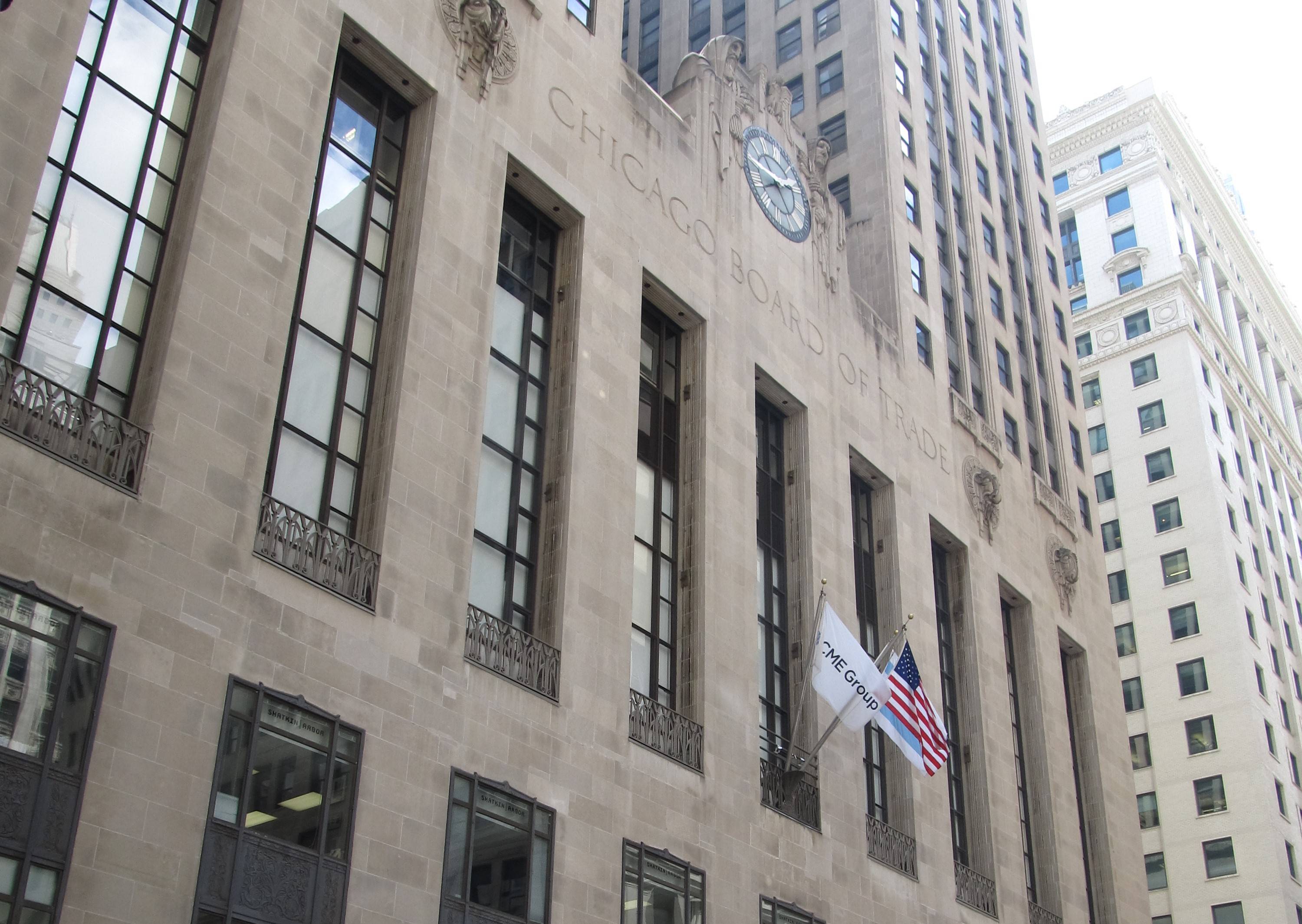 CME Chicago Board of Trade Building Chicago