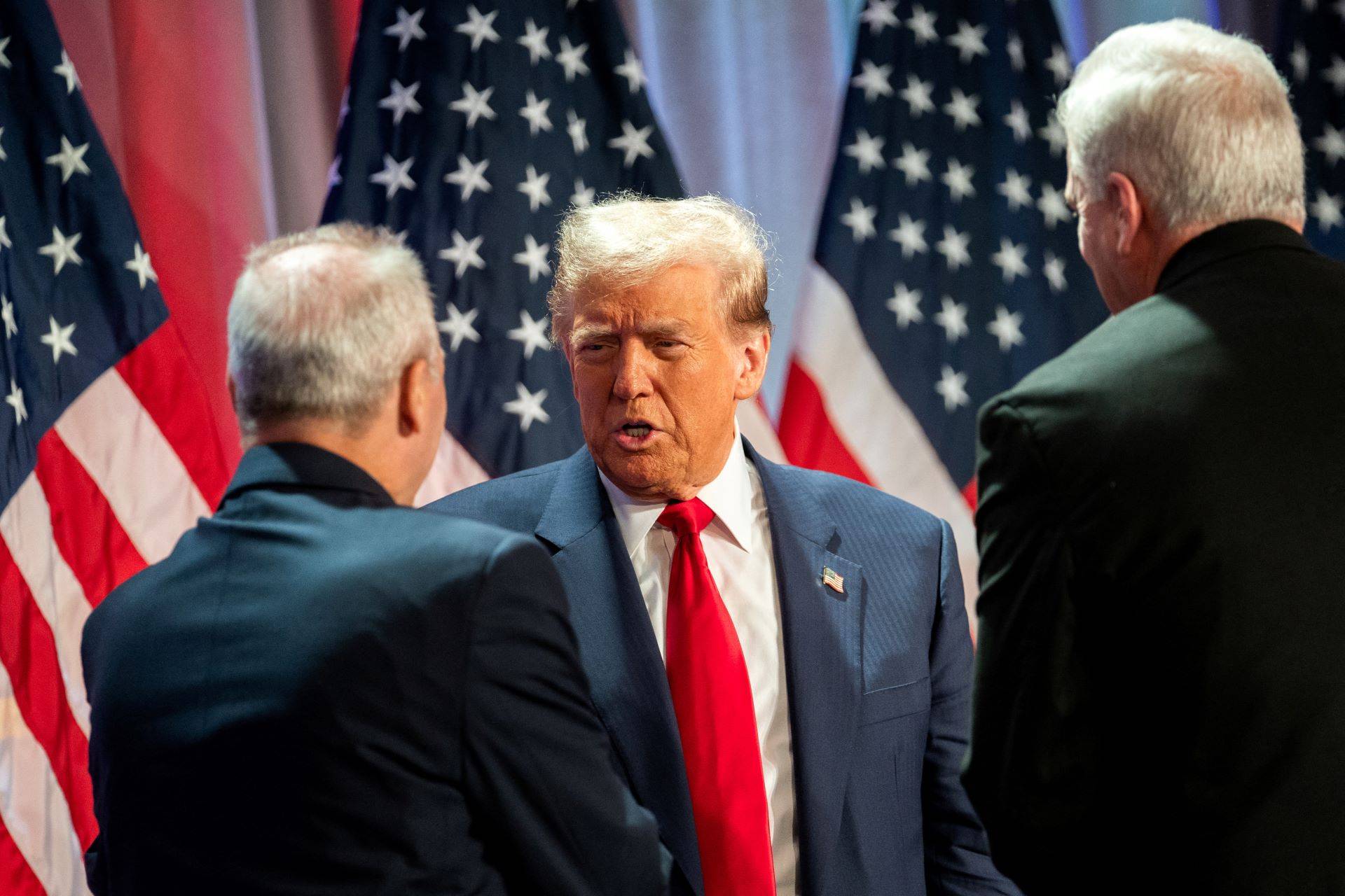 O presidente eleito dos EUA, Donald Trump - 13/11/2024 (Foto: Allison Robbert/Pool via Reuters)