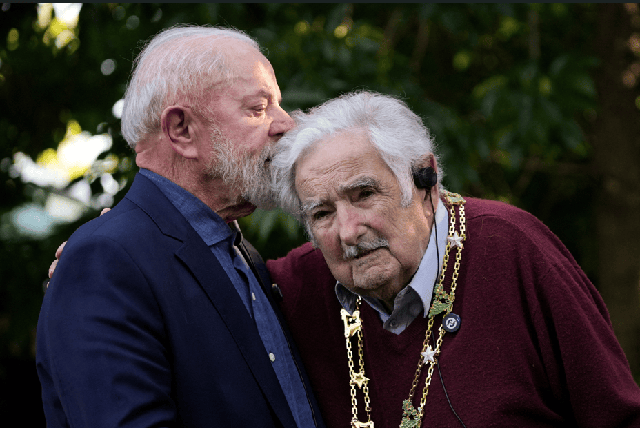 Lula se encontra com Mujica no Uruguai 05/12/2024 REUTERS/Mariana Greif